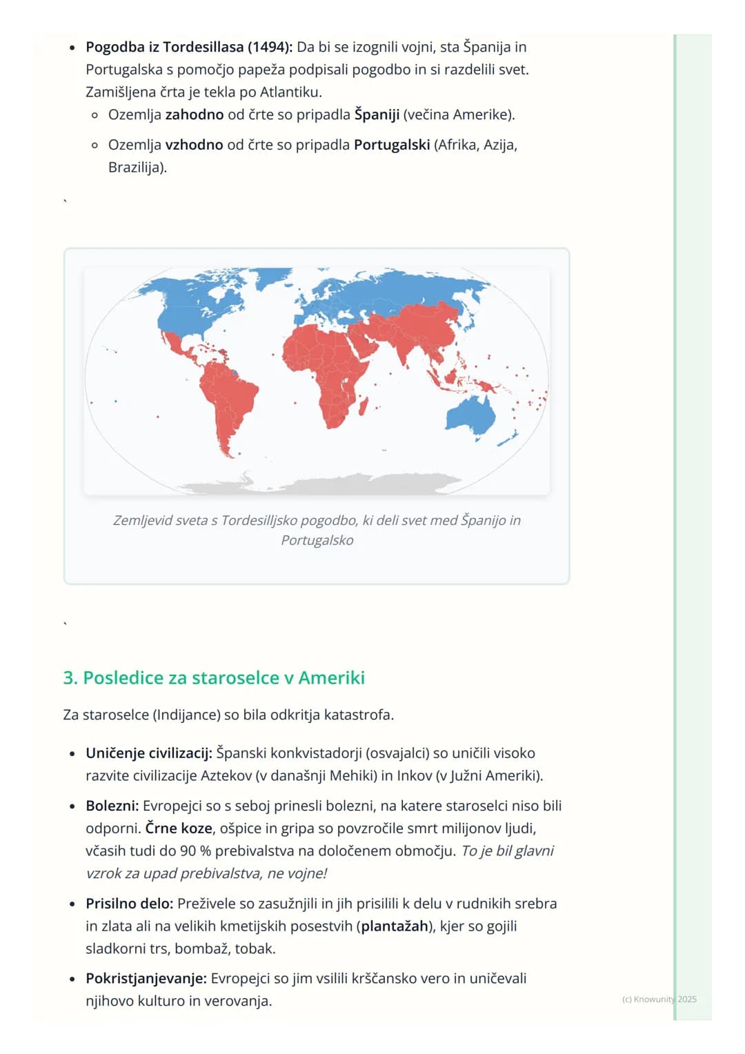 # Posledice odkritij za Evropo in
svet

Uvod v posledice odkritij

Velika geografska odkritja so popolnoma spremenila svet. Odkritje Amerike