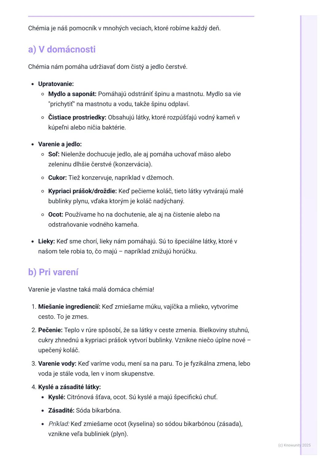 # Chémia v našom živote

1. Úvod a prečo je to dôležité

Chémia nie je len o skúmavkách a laboratóriách, ako si možno myslíme. Je
všade okol