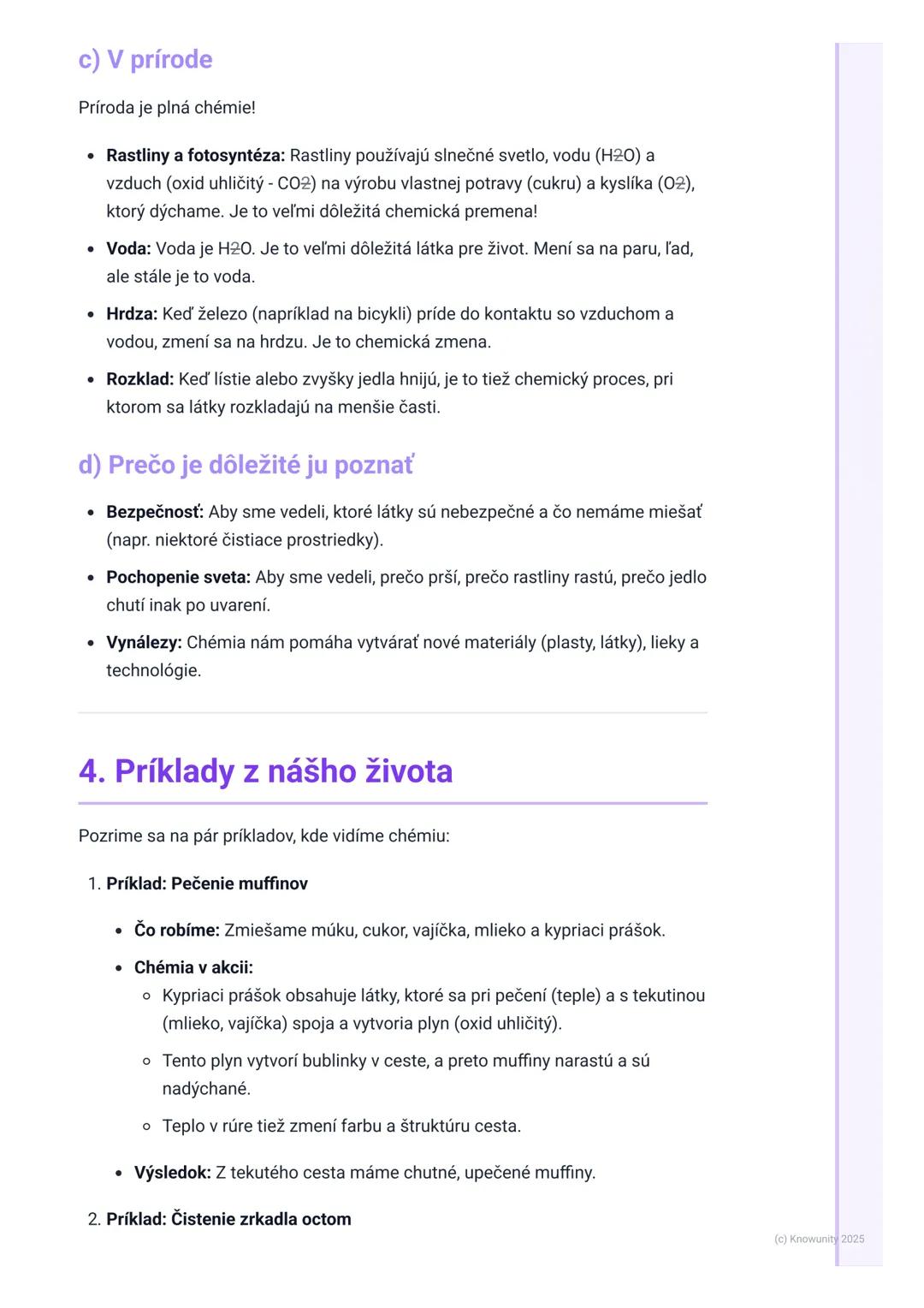 # Chémia v našom živote

1. Úvod a prečo je to dôležité

Chémia nie je len o skúmavkách a laboratóriách, ako si možno myslíme. Je
všade okol