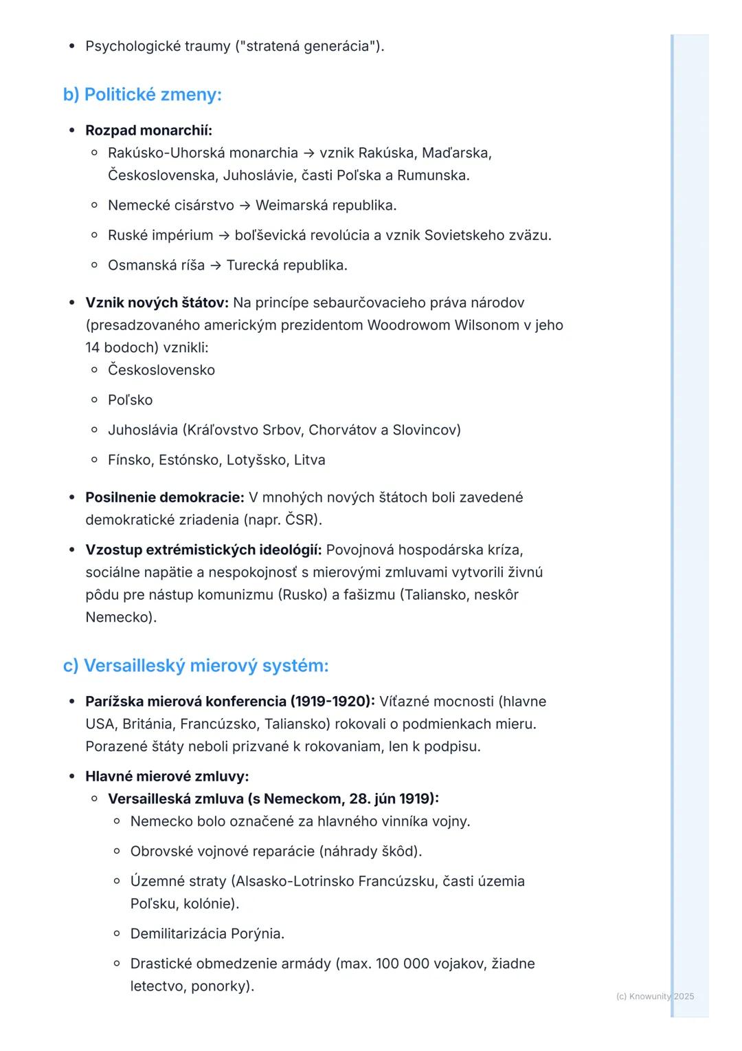 # Prvá svetová vojna a jej
dôsledky

Prehľad prvej svetovej vojny a jej
dôsledkov

Prvá svetová vojna (1914-1918) bola jedným z najničivejší