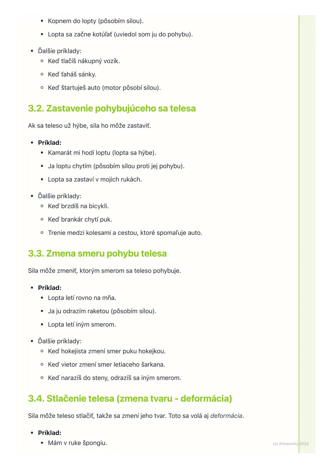 # Účinky sily

1. Úvod do účinkov sily

Sila je niečo, čo dokáže zmeniť stav telies okolo nás. V škole sa učíme, že sila
nie je vidieť, ale 