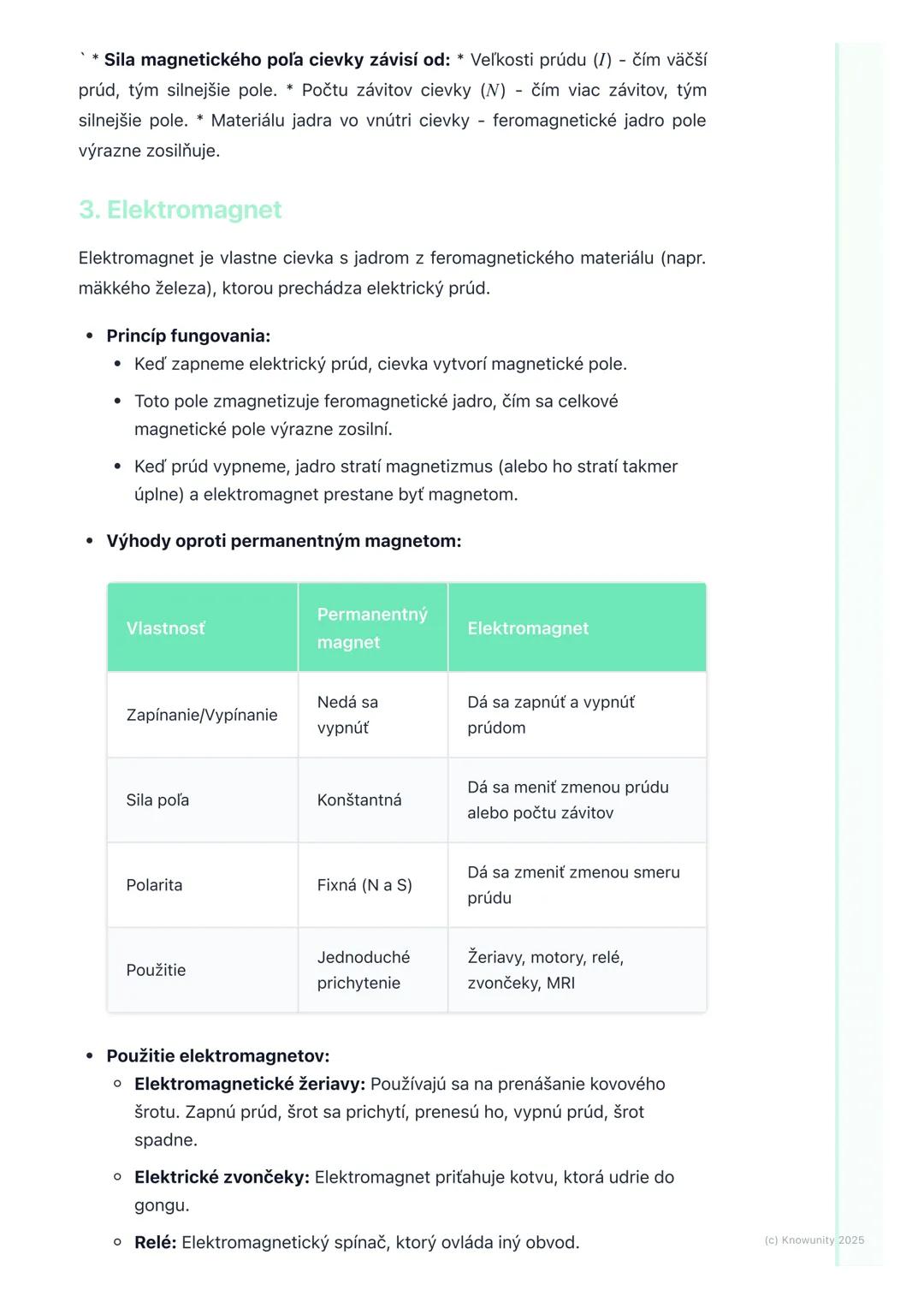 # Magnetické pole

Úvod do magnetického poľa

Magnetické pole je oblasť okolo magnetu alebo elektrického prúdu, kde
pôsobia magnetické sily.