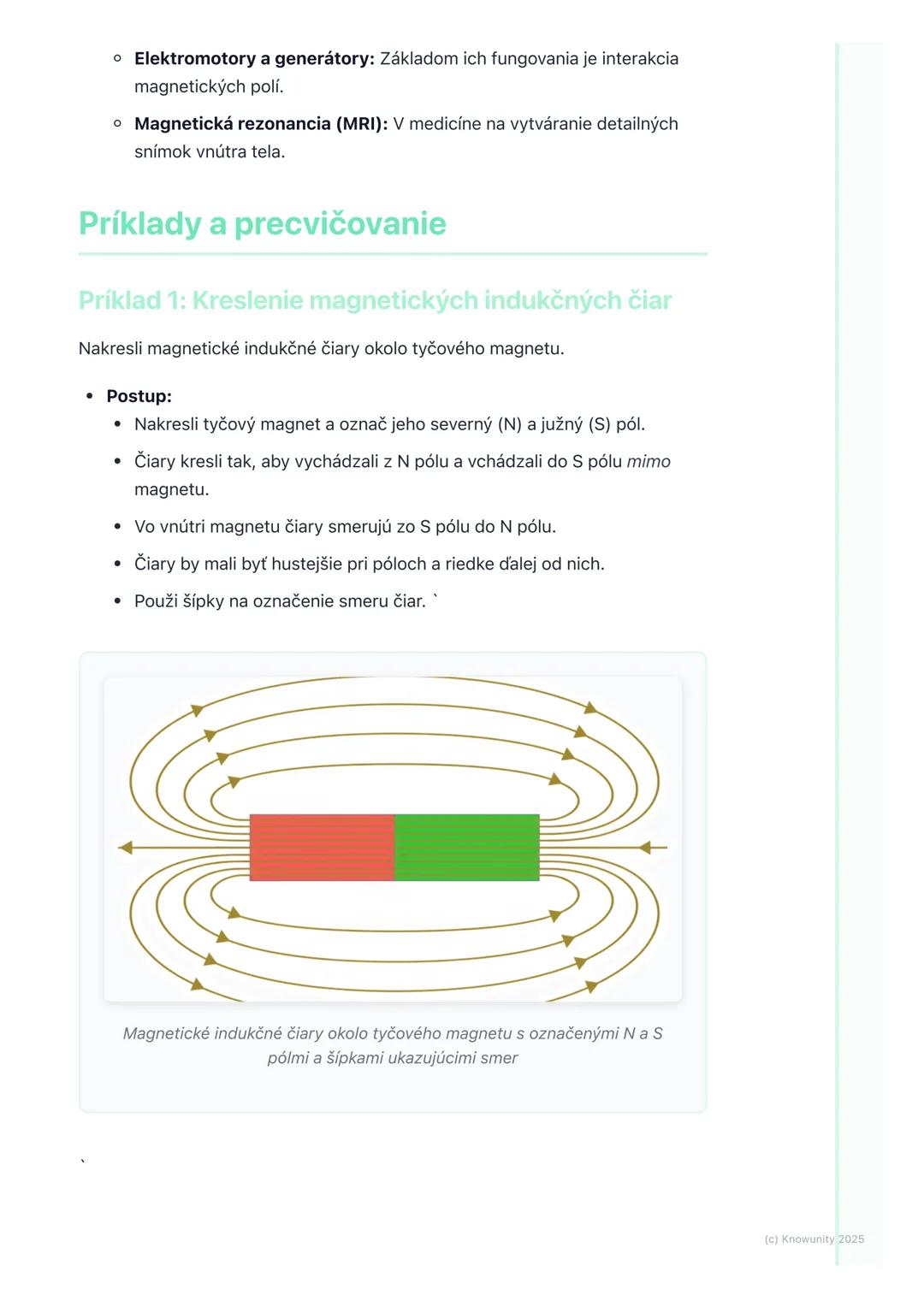 # Magnetické pole

Úvod do magnetického poľa

Magnetické pole je oblasť okolo magnetu alebo elektrického prúdu, kde
pôsobia magnetické sily.