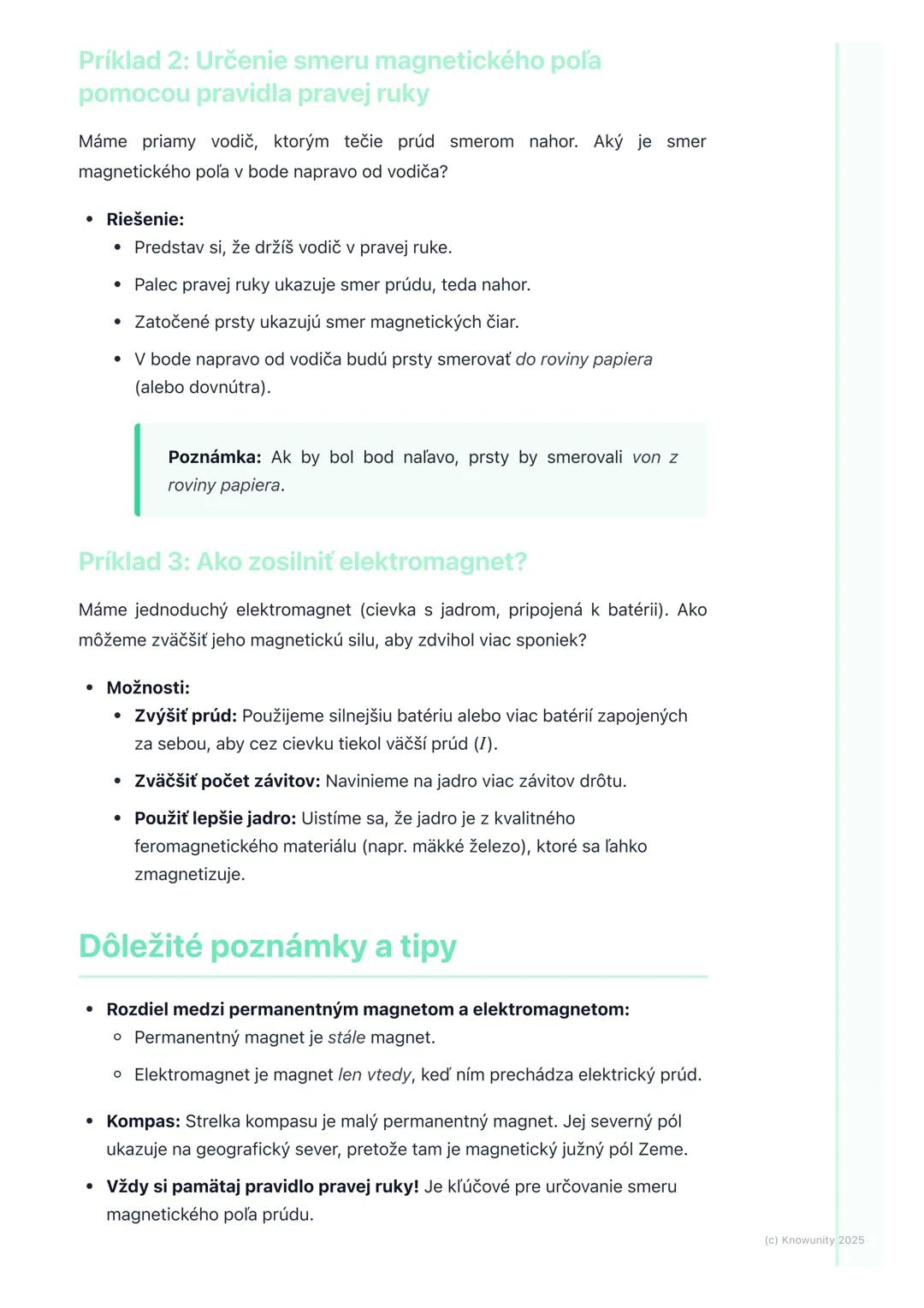 # Magnetické pole

Úvod do magnetického poľa

Magnetické pole je oblasť okolo magnetu alebo elektrického prúdu, kde
pôsobia magnetické sily.