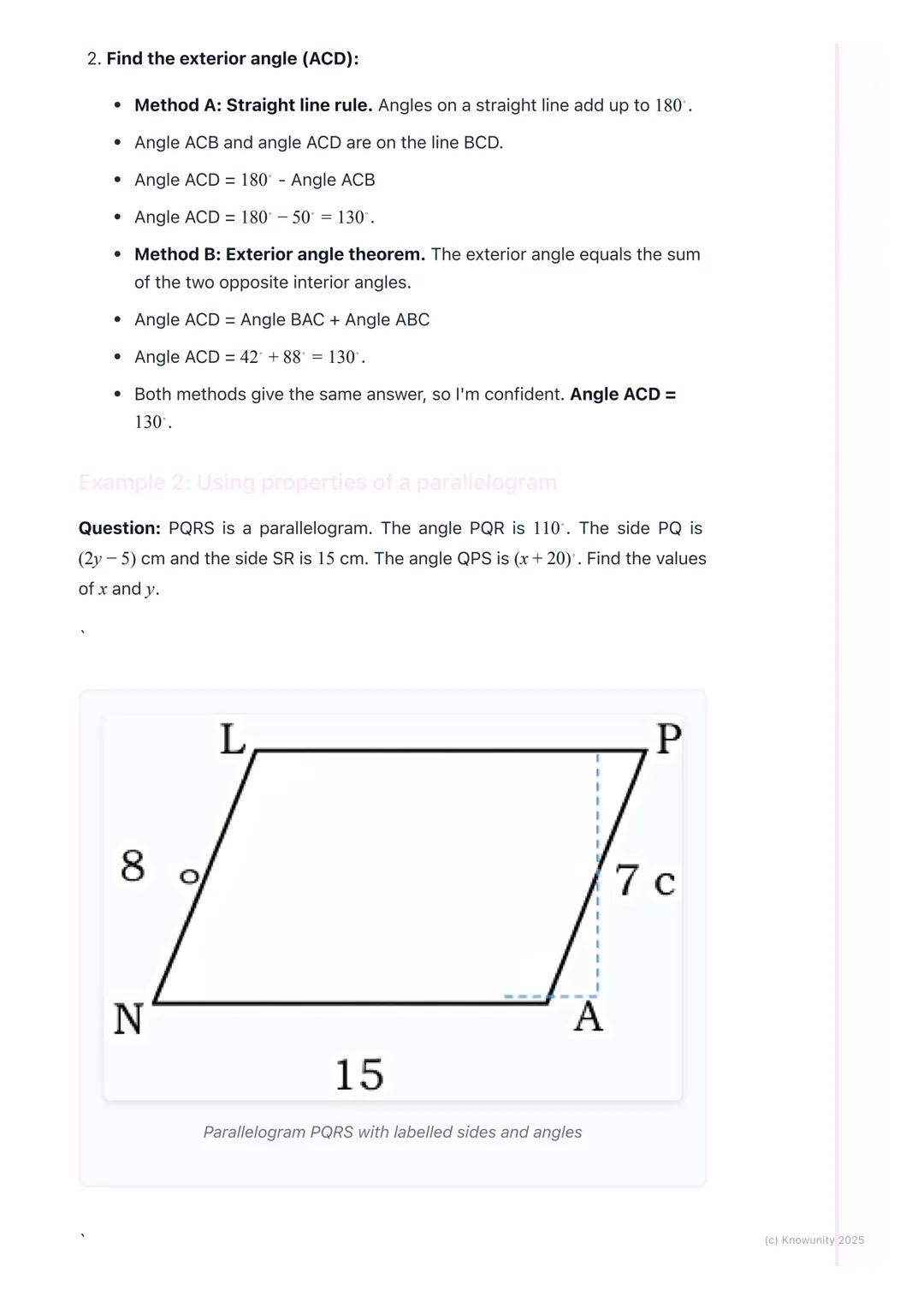 # Triangles and Quadrilaterals

Introduction to these shapes

Triangles and quadrilaterals are types of polygons. They are flat, 2D shapes
m