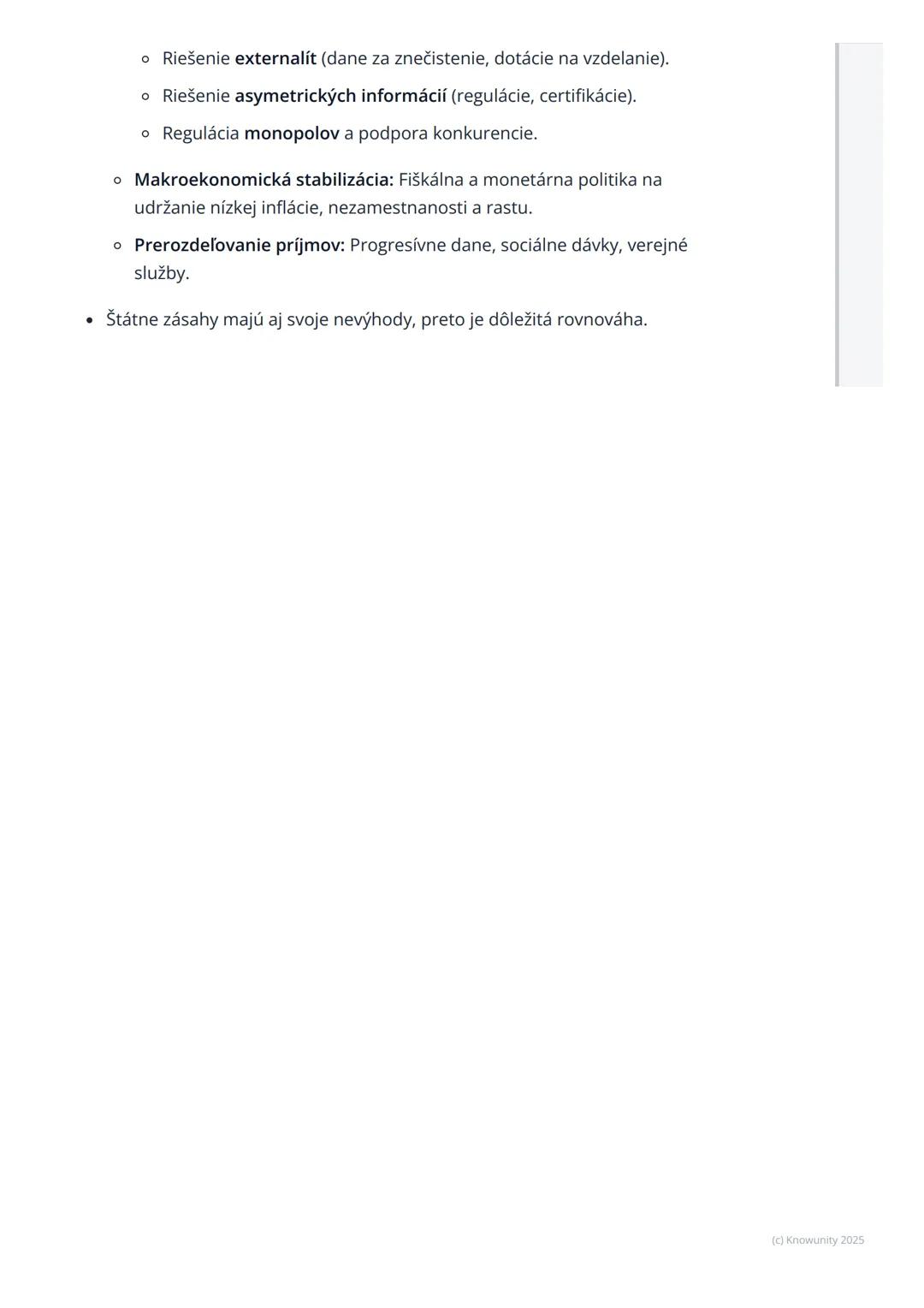 # Funkcie štátu v trhovej
ekonomike

1. Prehľad funkcií štátu v trhovej
ekonomike

Štát v trhovej ekonomike nie je len pasívnym pozorovateľo