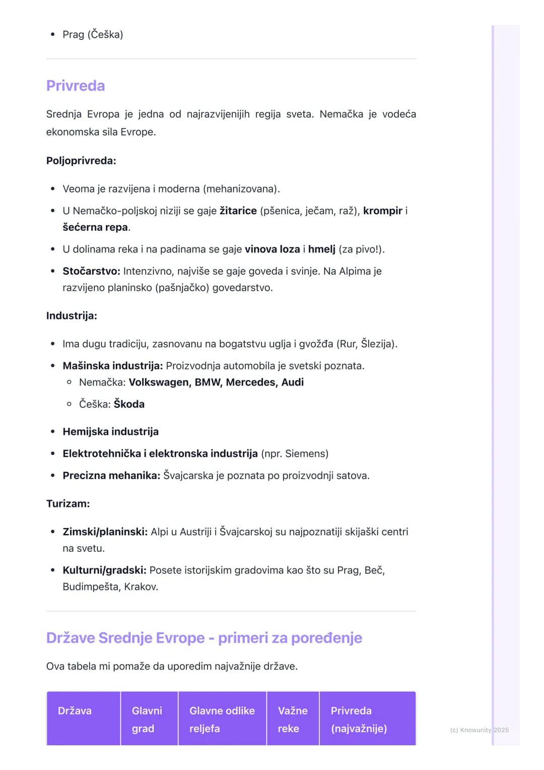 # Srednja Evropa

Uvod i položaj Srednje Evrope

Srednja Evropa se nalazi u centralnom delu našeg kontinenta. Zbog svog
položaja, ona je važ