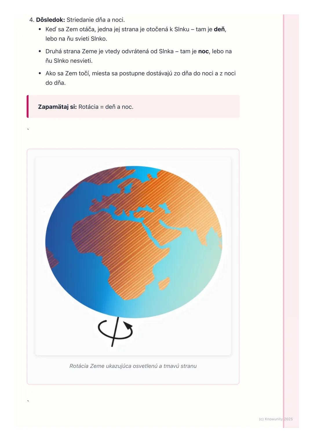 # Pohyby Zeme a ich dôsledky

1. Prehľad / úvod

Zem, na ktorej žijeme, nie je len tak nehybne vo vesmíre. Stále sa pohybuje! Má
dva hlavné 