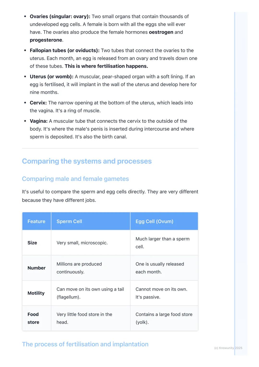 # Human Reproductive System

Introduction to human reproduction

Reproduction is one of the main life processes. It's how living things crea