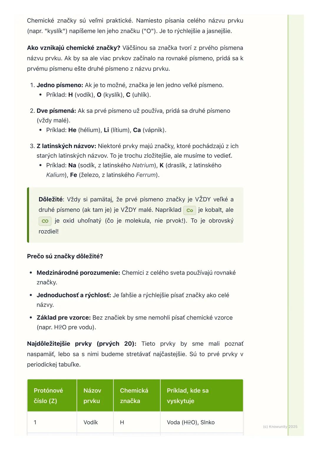 # Chemické prvky a značky

1. Prehľad a úvod

Takže, dnes sa budeme učiť o chemických prvkoch a ich značkách. Je to super
dôležité, lebo che