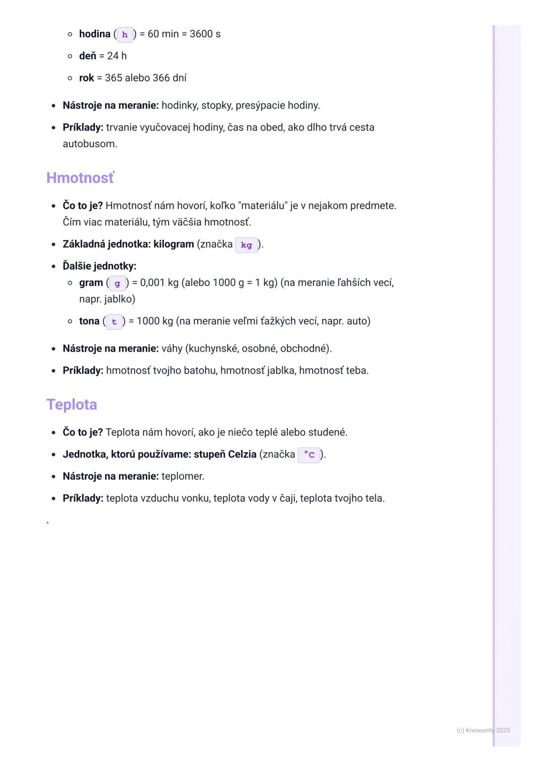 # Fyzikálne veličiny a jednotky

1. Úvod do fyzikálnych veličín a jednotiek

Vo fyzike sa učíme, ako funguje svet okolo nás. Aby sme veci po