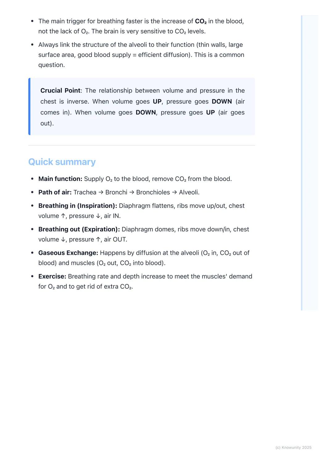 # Respiratory System

An introduction to the respiratory system

The main job of the respiratory system is to get oxygen (O2) from the air i