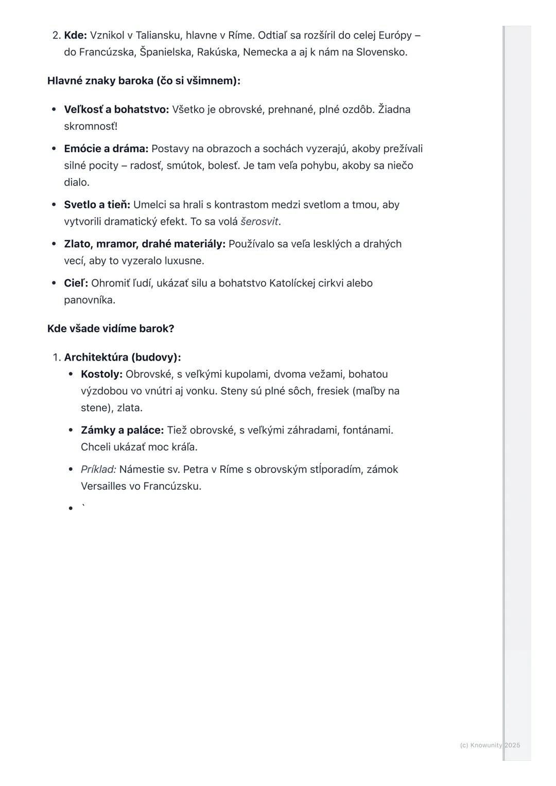 # Barok - umenie a životný štýl

## Úvod do baroka

Takže, barok. To je taký umelecký štýl, ktorý bol veľmi populárny hlavne v 17. a
18. sto