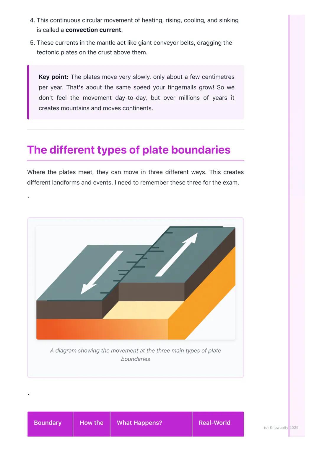 # Plate Tectonics (Basic)

## What are plate tectonics?

The theory of plate tectonics explains that the Earth's outer shell is not one
soli