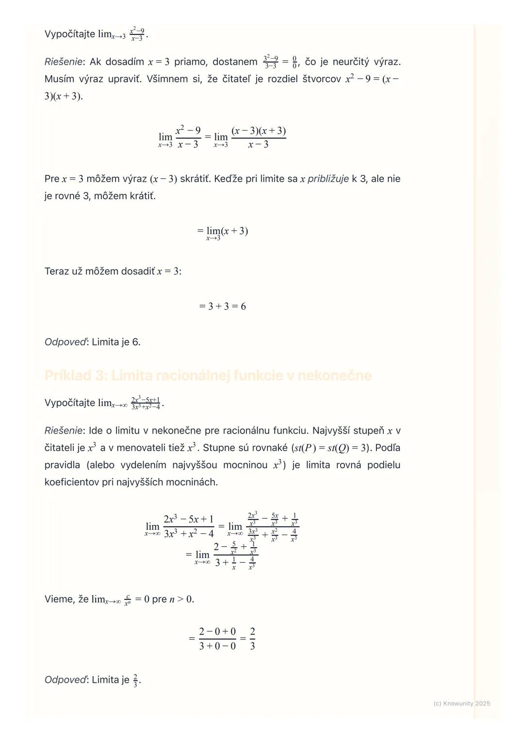 # Limita Funkcie

Prehľad a úvod

Limita funkcie je jeden z najzákladnejších a najdôležitejších pojmov v
diferenciálnom počte. Pomáha nám po