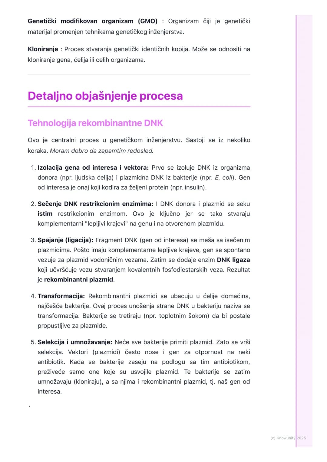 # Genetičko inženjerstvo i
biotehnologija

Uvod u genetičko inženjerstvo i
biotehnologiju

Genetičko inženjerstvo je skup tehnika kojima se 
