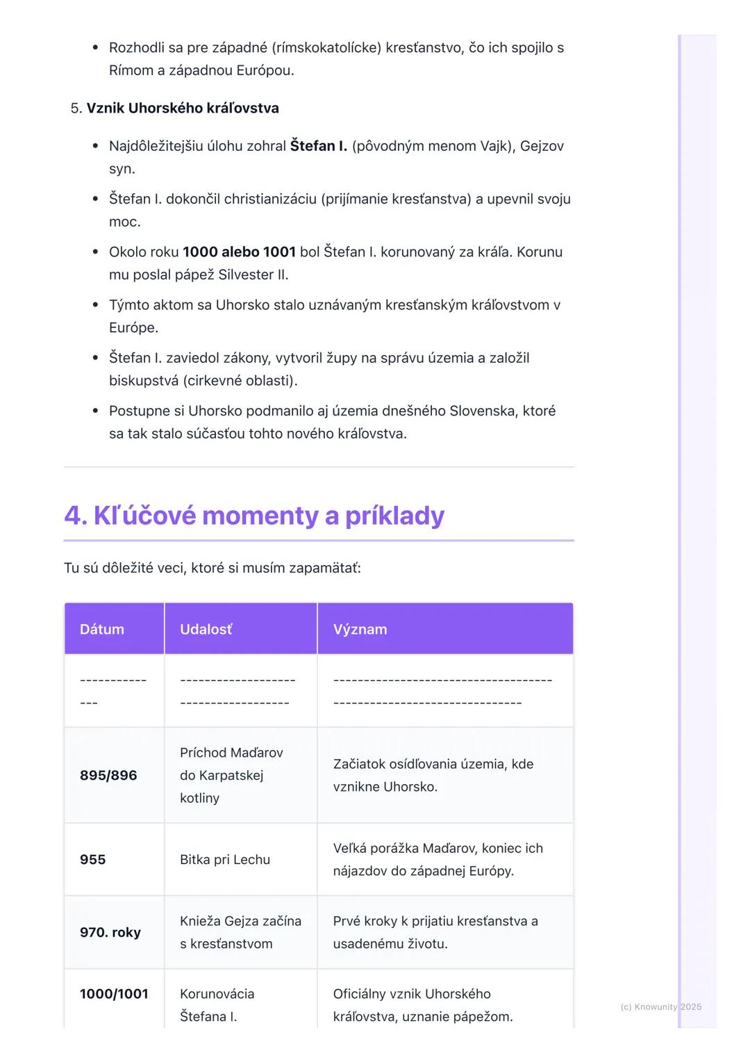# Vznik Uhorského kráľovstva

## 1. Úvod k vzniku Uhorského kráľovstva

Ahoj! Dnes si píšem poznámky o tom, ako vzniklo Uhorské kráľovstvo. 