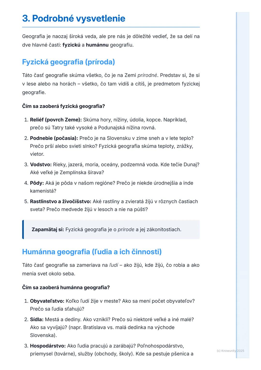 # Čo je geografia?

1. Úvod do geografie

Geografia je super dôležitá veda, ktorá nám pomáha rozumieť svetu, v
ktorom žijeme. Nie je to len 
