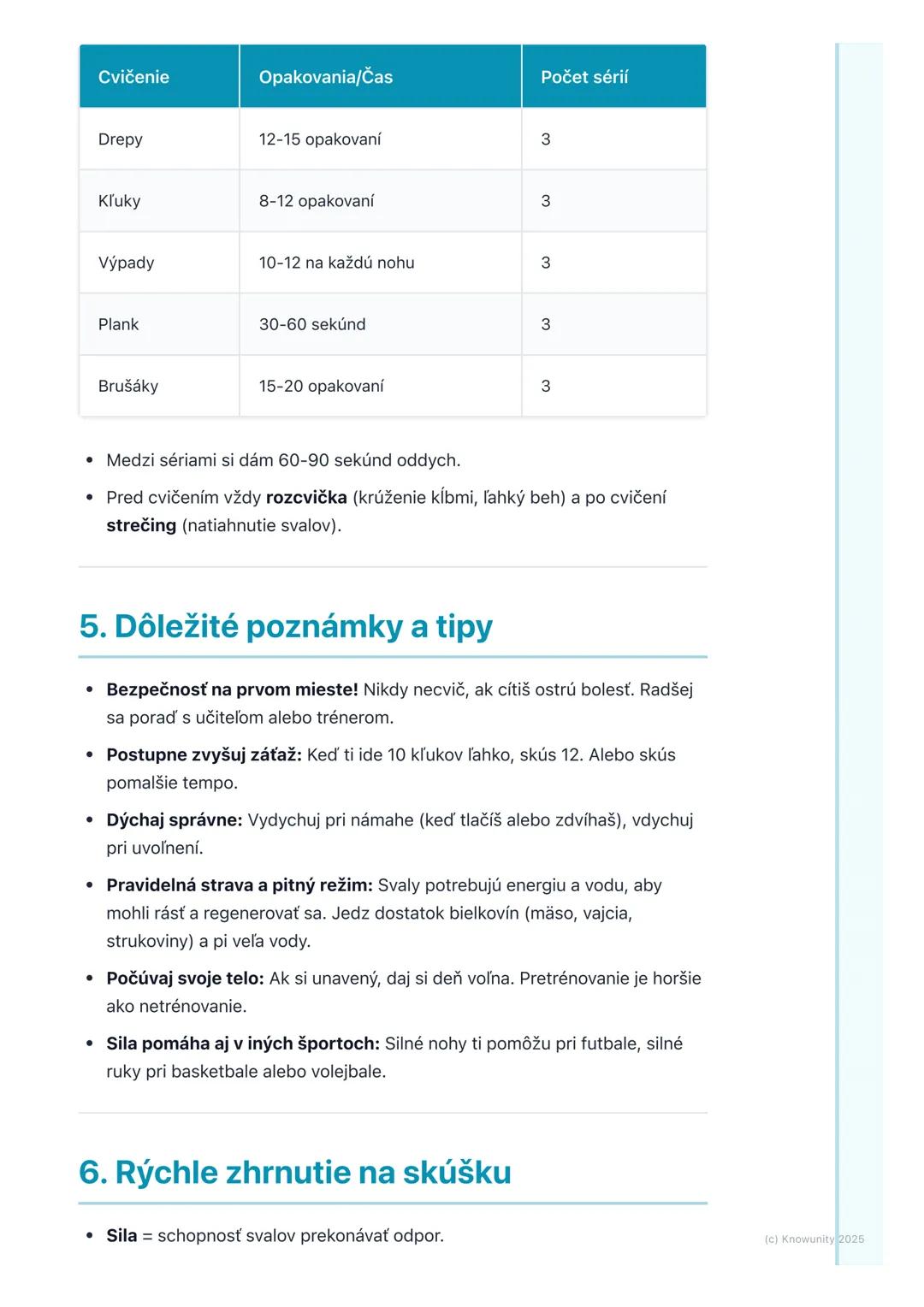 # Sila

1. Úvod do sily

Sila je super dôležitá schopnosť, ktorú potrebujeme nielen pri športe, ale aj v
bežnom živote. Je to vlastne naša s