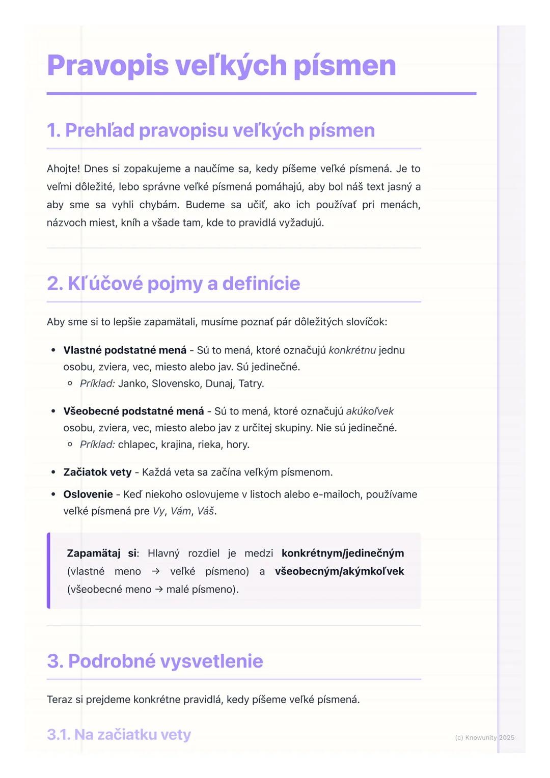 Správne Používanie Veľkých Písmen: Praktická Príručka