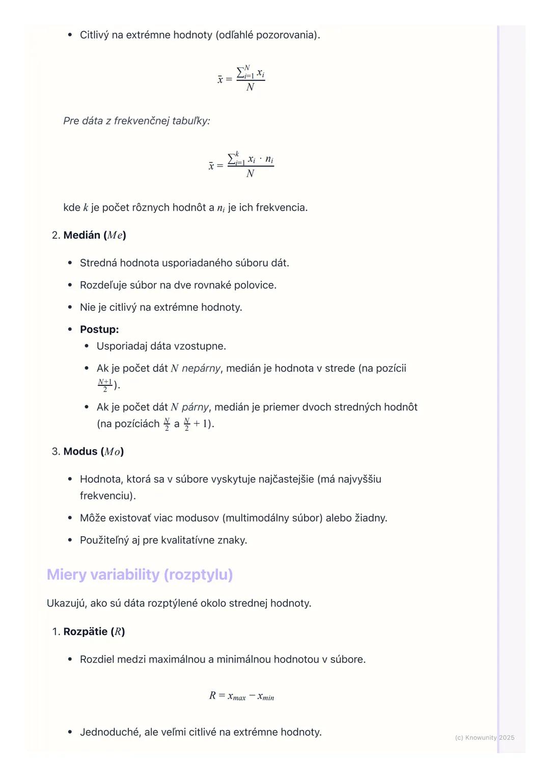 # Základy štatistiky

## Úvod do štatistiky

Štatistika je veda, ktorá sa zaoberá zberom, spracovaním, analýzou a
interpretáciou dát. Pomáha