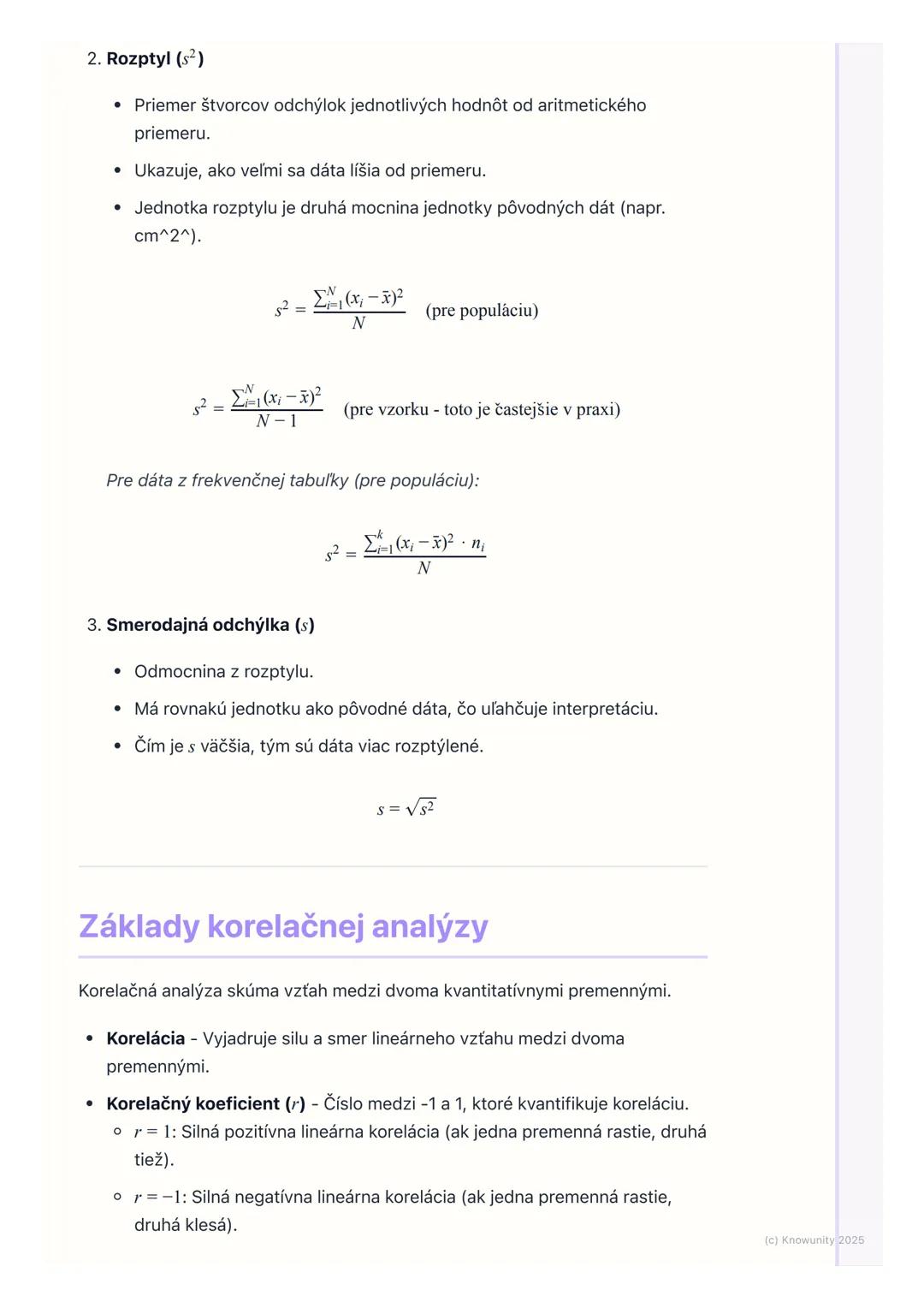 # Základy štatistiky

## Úvod do štatistiky

Štatistika je veda, ktorá sa zaoberá zberom, spracovaním, analýzou a
interpretáciou dát. Pomáha
