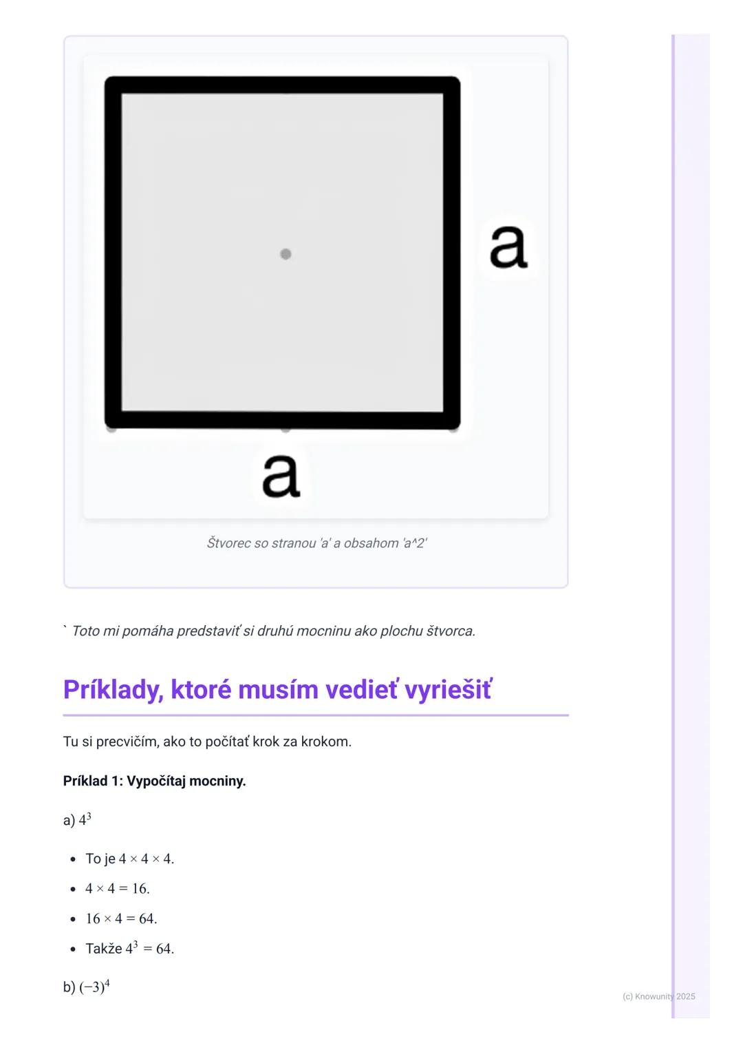 # Mocniny a odmocniny

## Úvod a prečo sú dôležité

Ahoj! Píšem si poznámky k mocninám a odmocninám, lebo viem, že to je dôležitá
časť matem