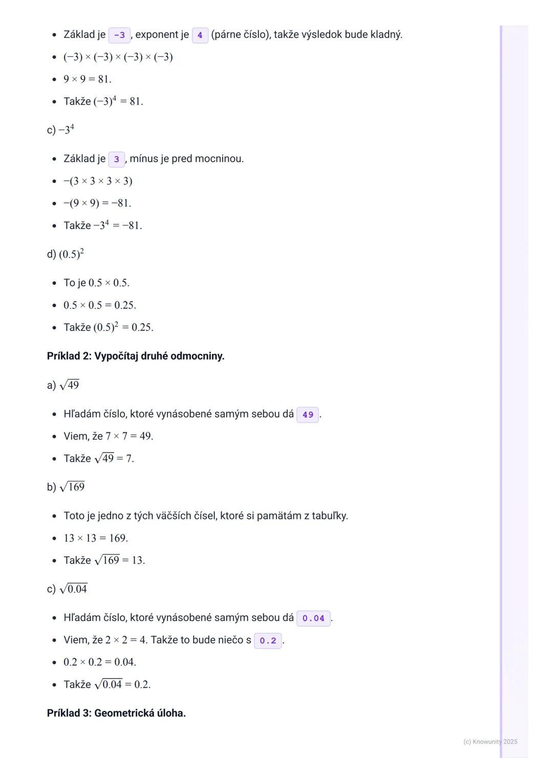 # Mocniny a odmocniny

## Úvod a prečo sú dôležité

Ahoj! Píšem si poznámky k mocninám a odmocninám, lebo viem, že to je dôležitá
časť matem