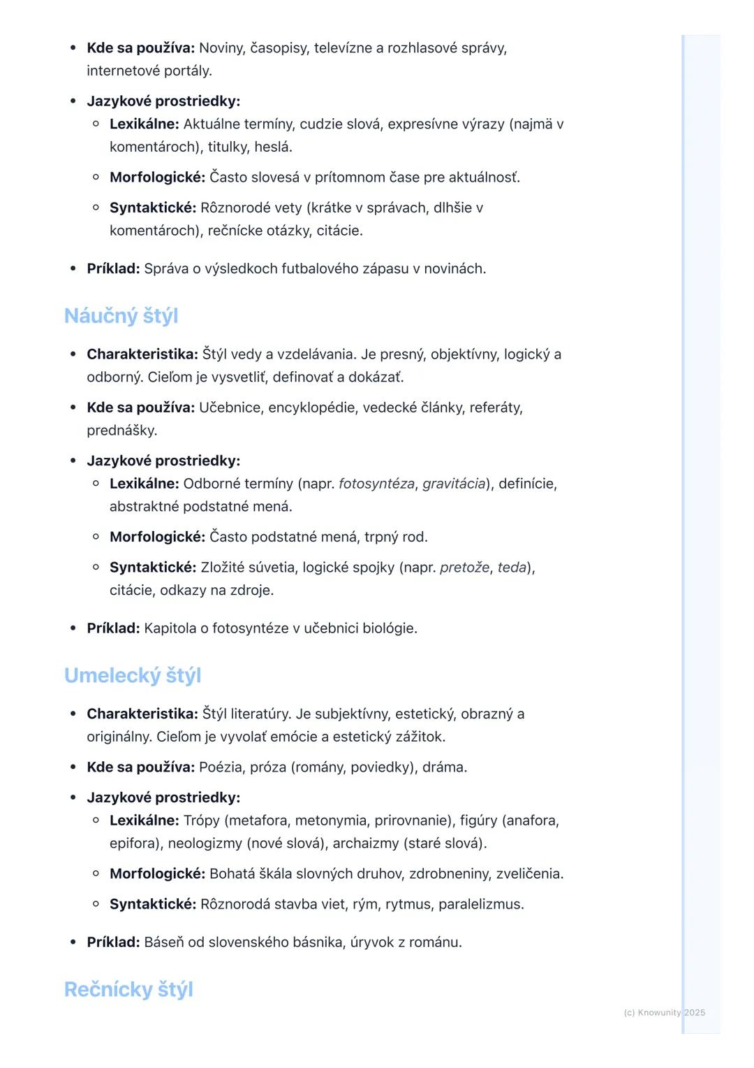 # Funkčné jazykové štýly
(prehĺbenie)

1. Prehľad a úvod

Takže, dnes si preberáme funkčné jazykové štýly, ale už tak hlbšie, aby sme to
nao