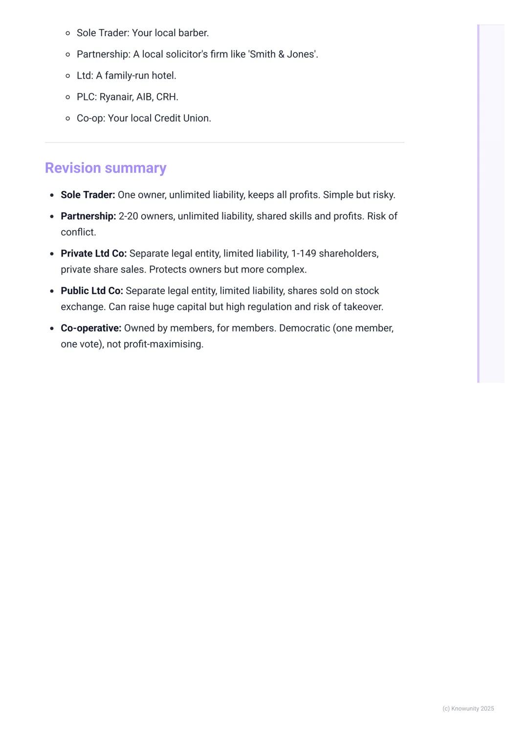 # Types of Business
Organisations

Introduction to business structures

Choosing the right legal structure is one of the first major decisio