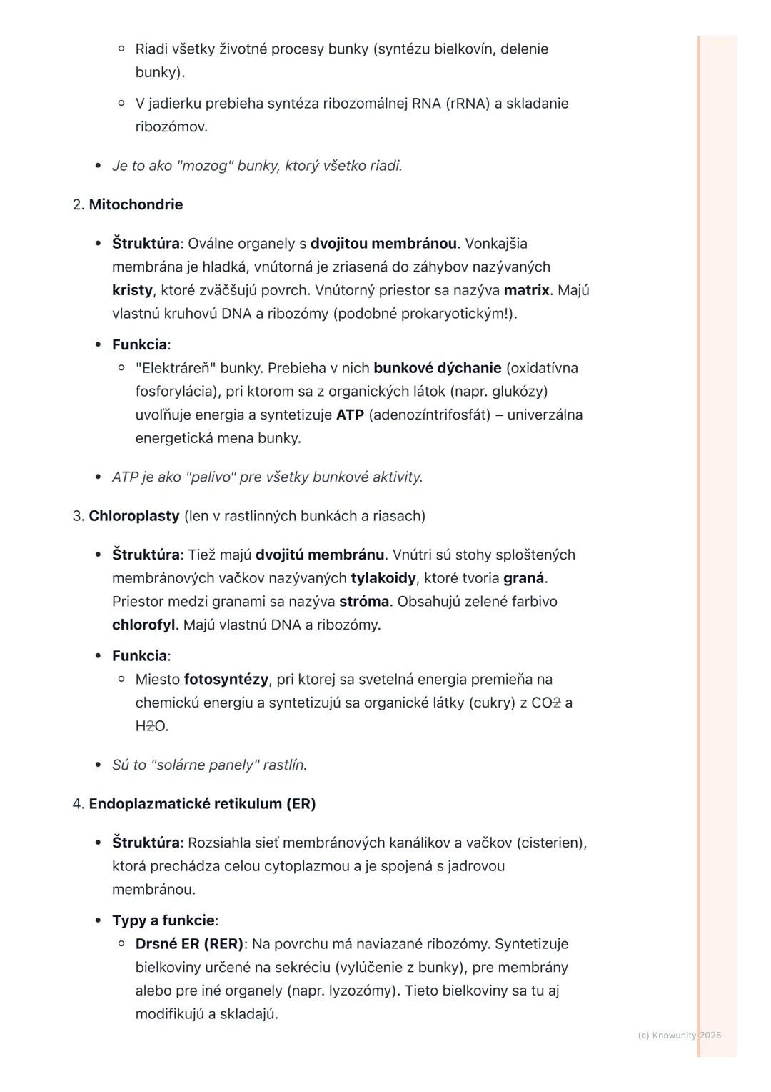 # Štruktúra a funkcia
prokaryotickej a eukaryotickej
bunky

1. Prehľad a úvod

Bunky sú základné stavebné a funkčné jednotky všetkých živých