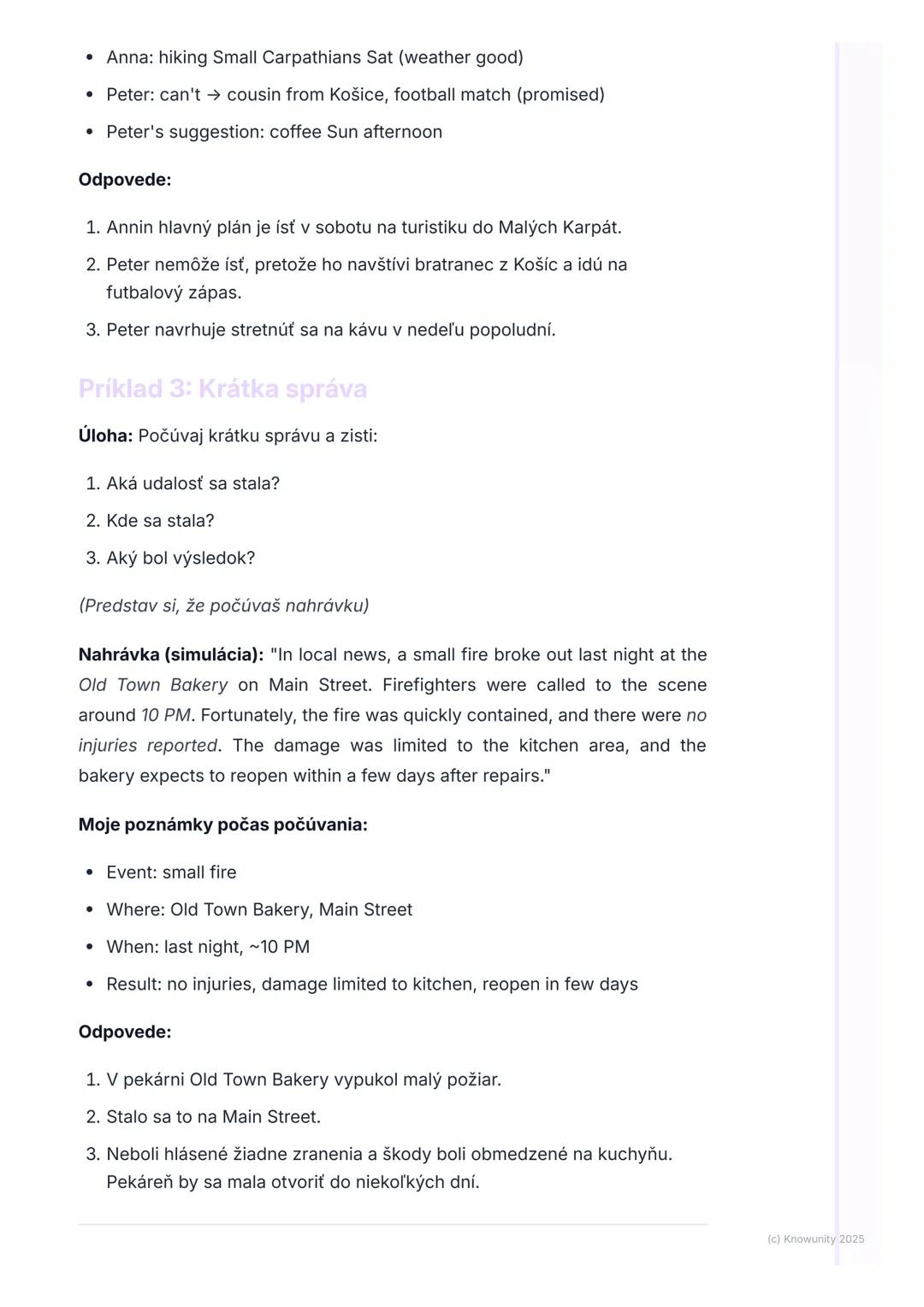 # Počúvanie (Listening)

Prehľad / Úvod

Počúvanie v angličtine je super dôležité, nielen na testy a maturitu, ale aj v
reálnom živote. Ide 