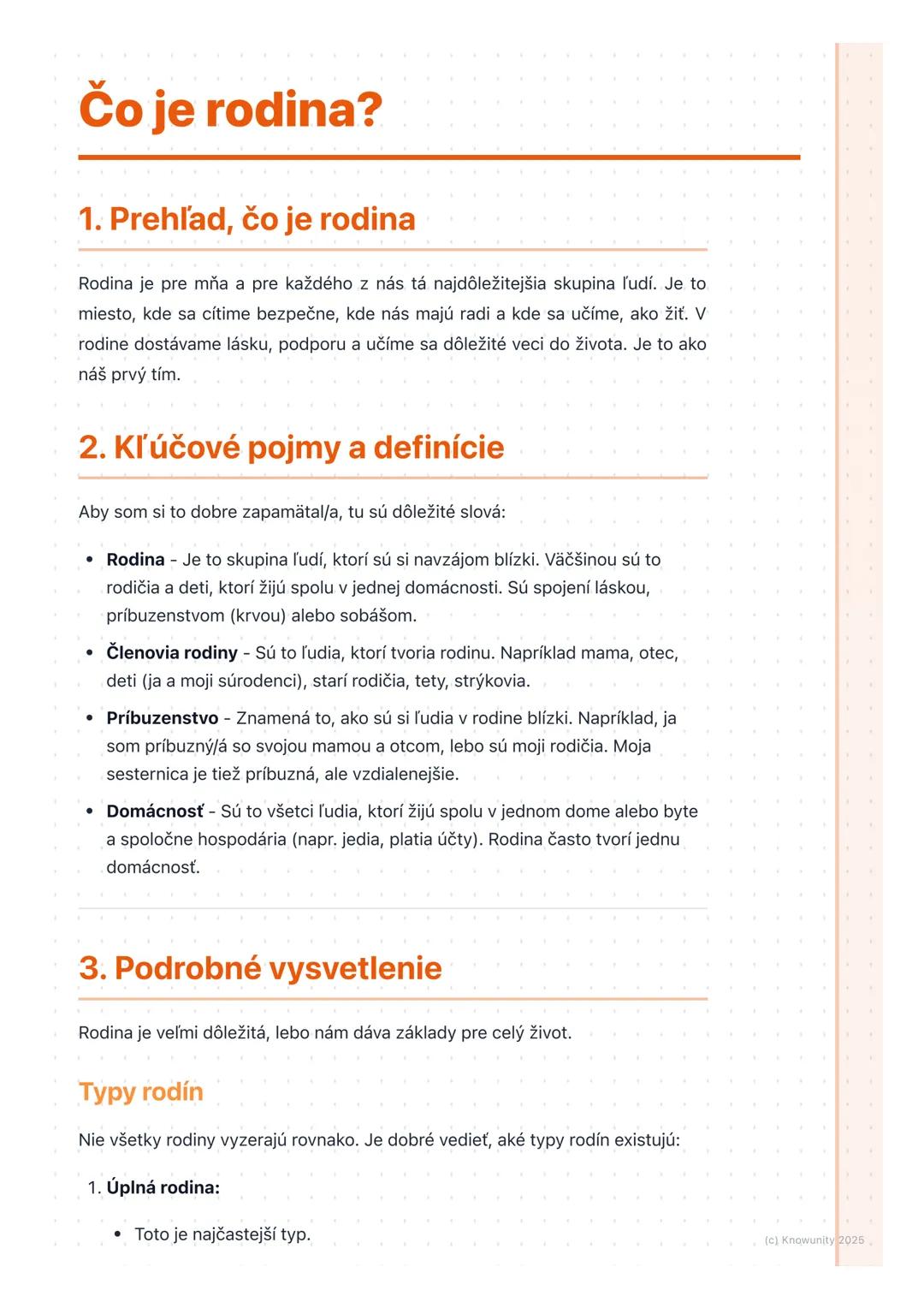 Prečo je rodina dôležitá pre človeka