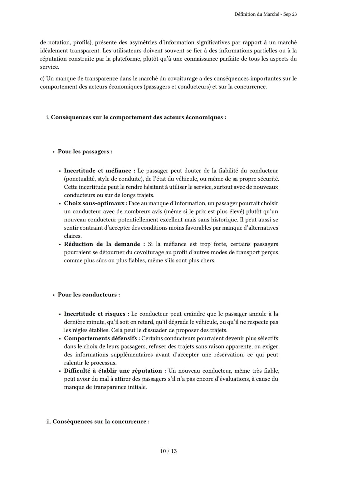 # Définition du Marché

Généré par Knowunity.fr - Sep 23

Description: Cet examen couvre la définition, les caractéristiques et les acteurs 