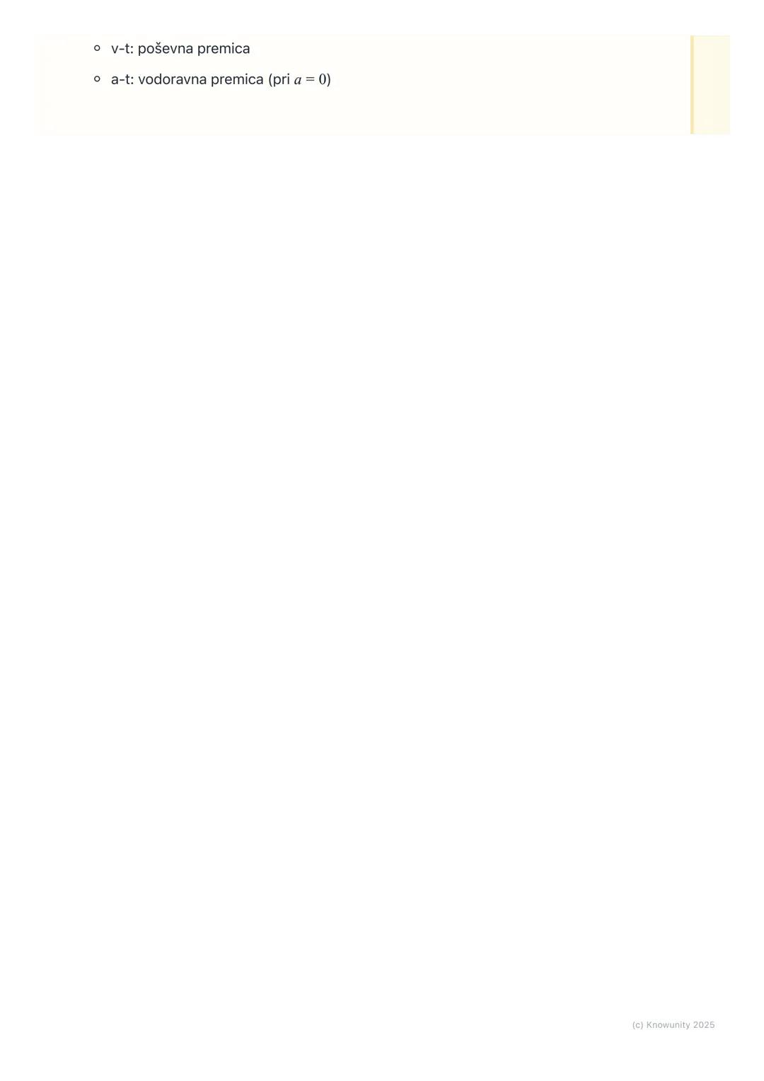 # 2.5. Grafi gibanja
Uvod v grafe gibanja
Grafi so super orodje za prikaz gibanja, ker lahko na hiter in pregleden način
vidimo, kako se j