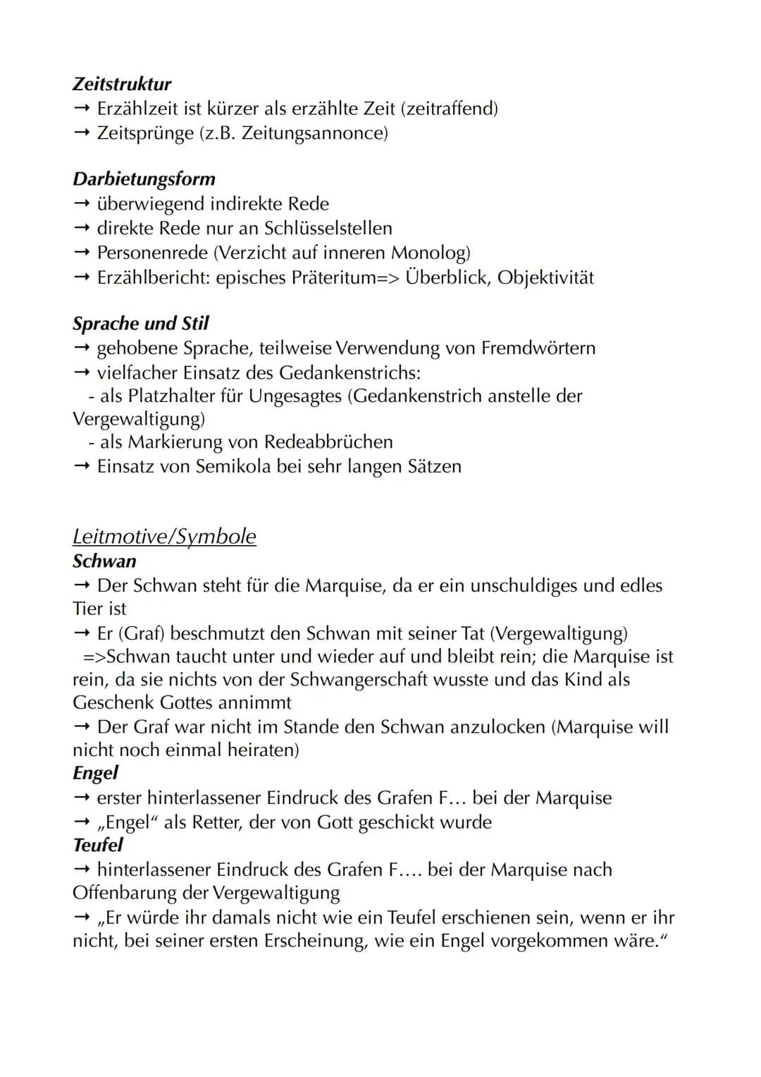 Heinrich von Kleist:
„Die Marquise von O..."
Autor: Heinrich von Kleist
Jahr: 1808
Textsorte: Novelle (Erzählung)
Protagonisten: Marquise v
