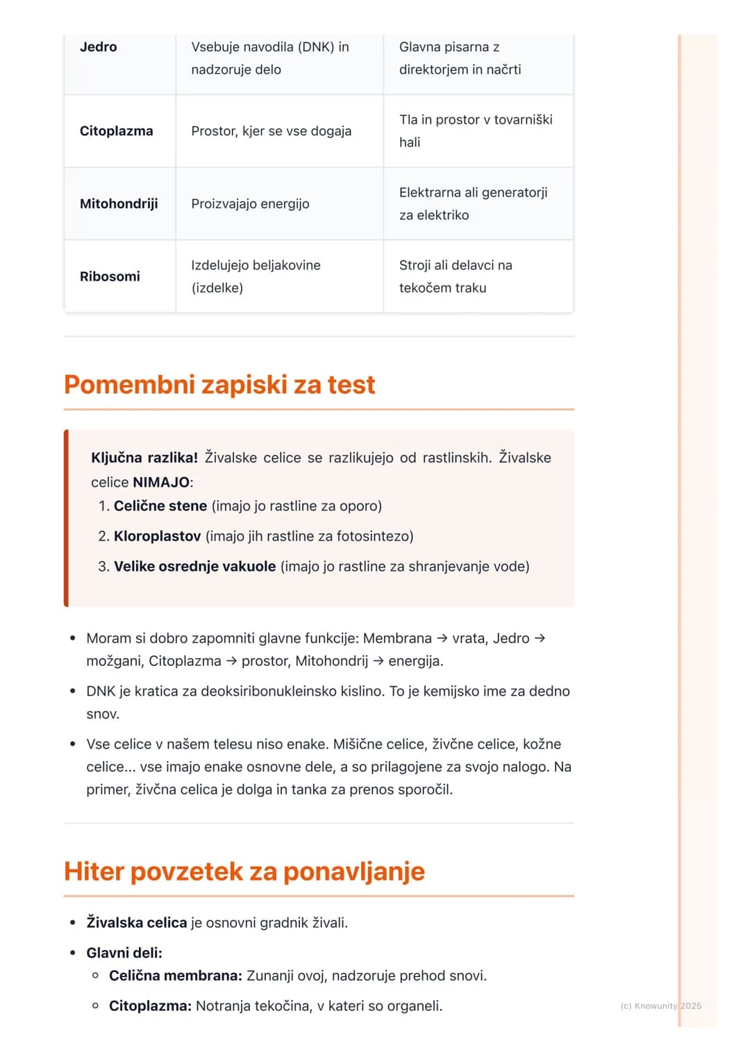 # Zgradba živalske celice
Zgradba živalske celice
Živalske celice so osnovni gradniki vseh živali, tudi nas ljudi. So zelo majhne,
vidimo