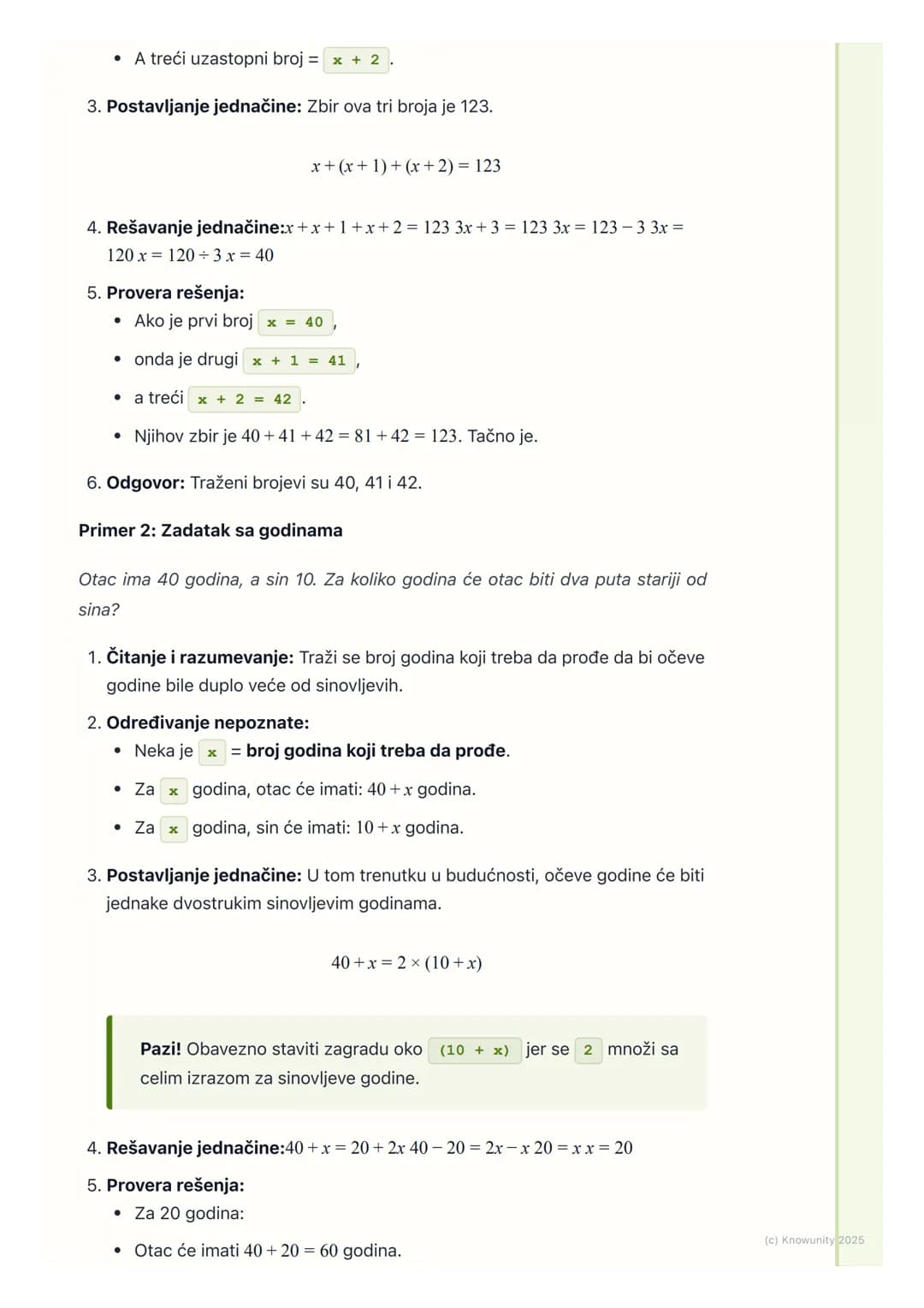 # Primena linearnih jednačina
Šta je primena linearnih jednačina?
Ovo je deo matematike gde koristimo linearne jednačine da rešimo problem