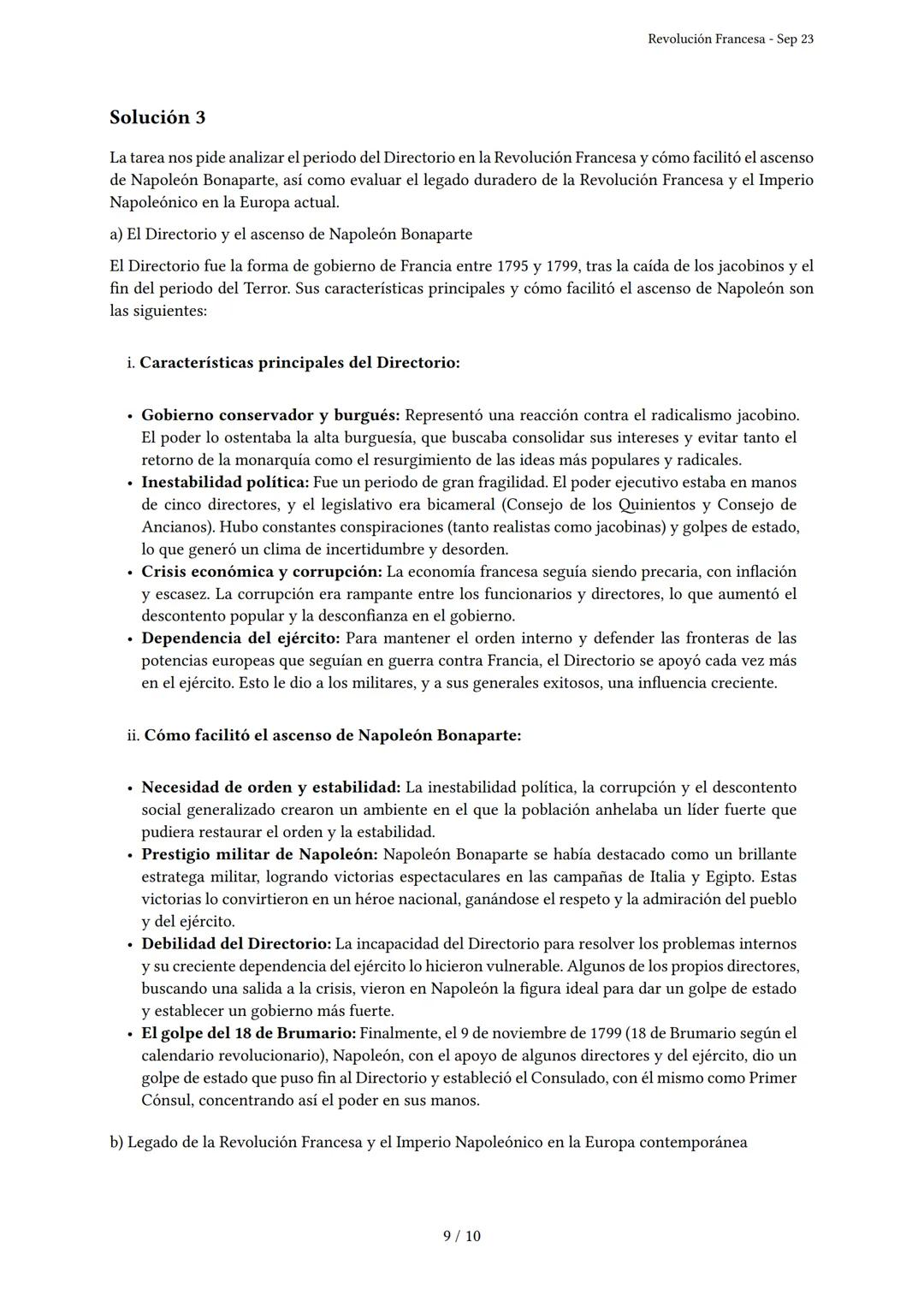 # Revolución Francesa
Generado por Knowunity - Sep 23
Descripción: Este examen cubre la Revolución Francesa, sus causas, desarrollo y cons